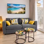 아파트 Jandia Modern New Private Cosy Garden And Parking